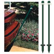 Driveway Markers, Reflective Poles Spring Loaded - Made in USA