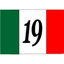 Ciao Bella Italian golf flag